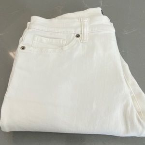 Banana Republic Skinny Fit White Jeans - Size 29/8
